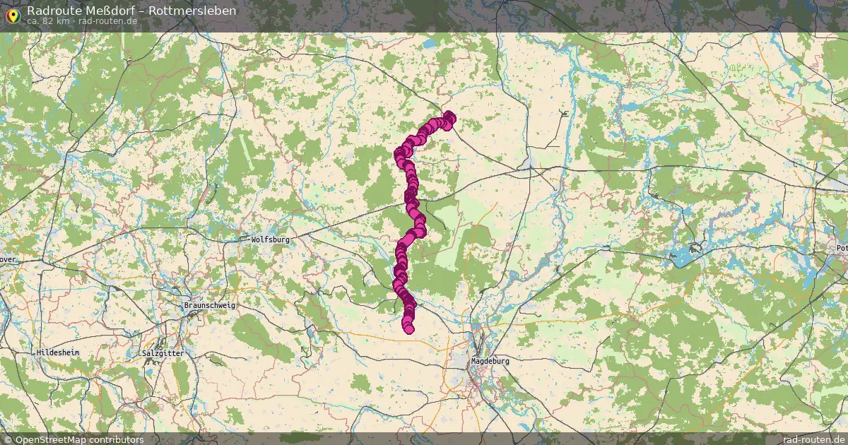 Radtour Meßdorf – Rottmersleben