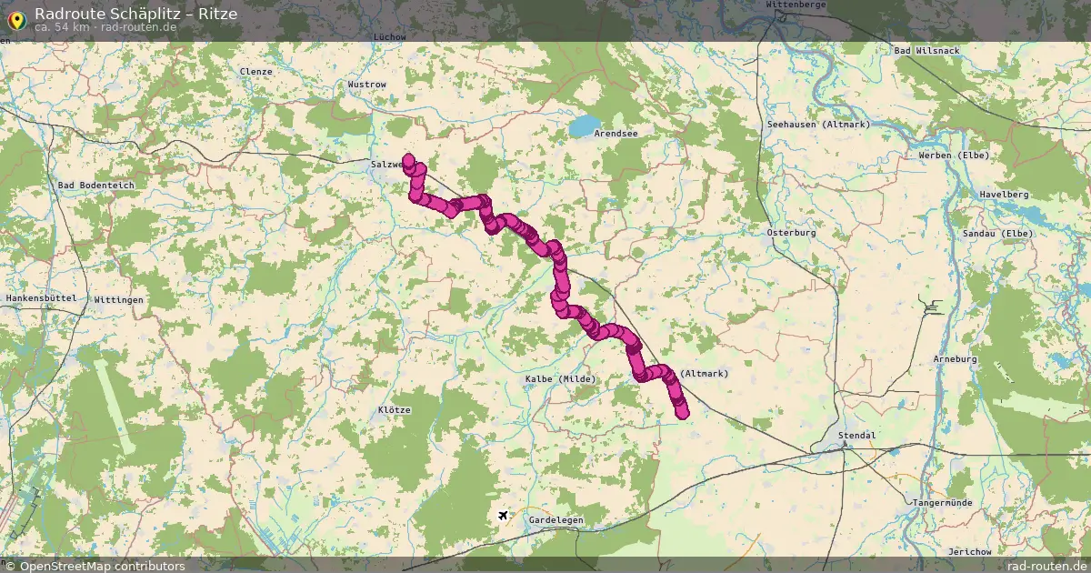 Radtour Schäplitz – Ritze