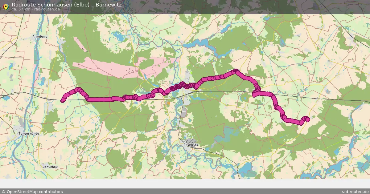 Radtour Schönhausen (Elbe) – Barnewitz