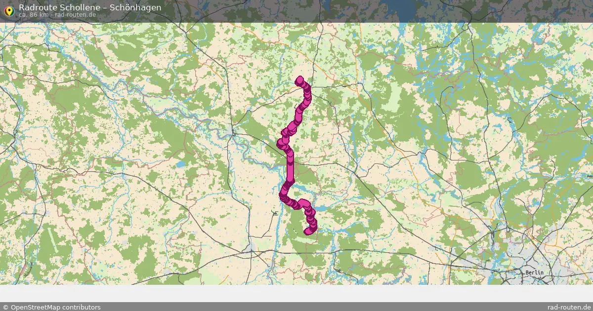 Radtour Schollene – Schönhagen