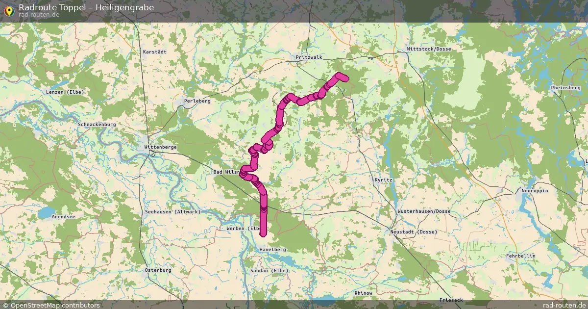 Radtour Toppel – Heiligengrabe
