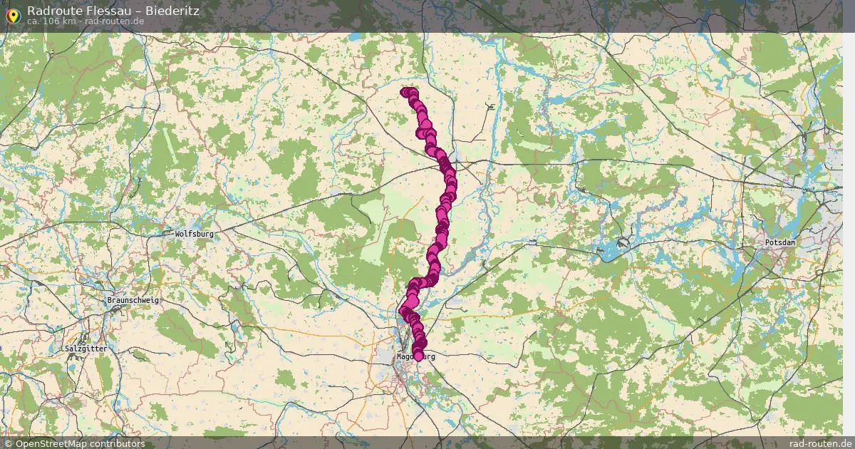 Radtour Flessau – Biederitz