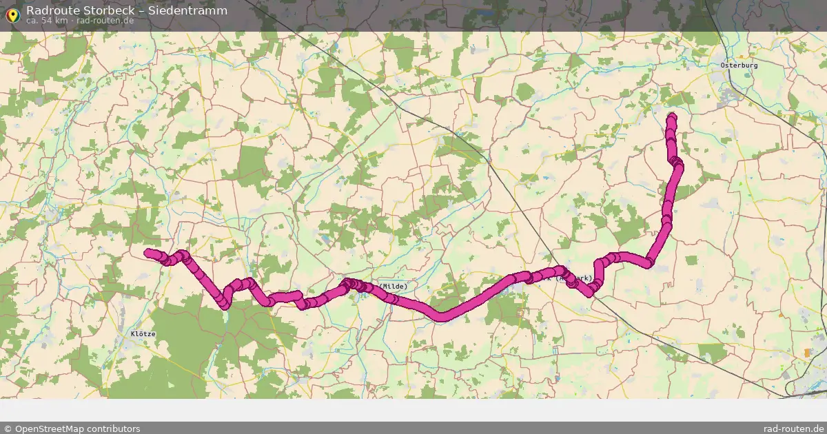 Radtour Storbeck – Siedentramm