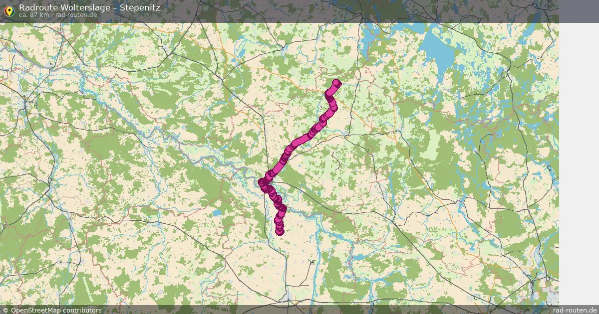 Radtour Wolterslage – Stepenitz