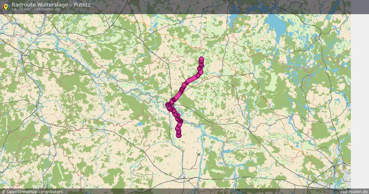 Radtour Wolterslage – Putlitz