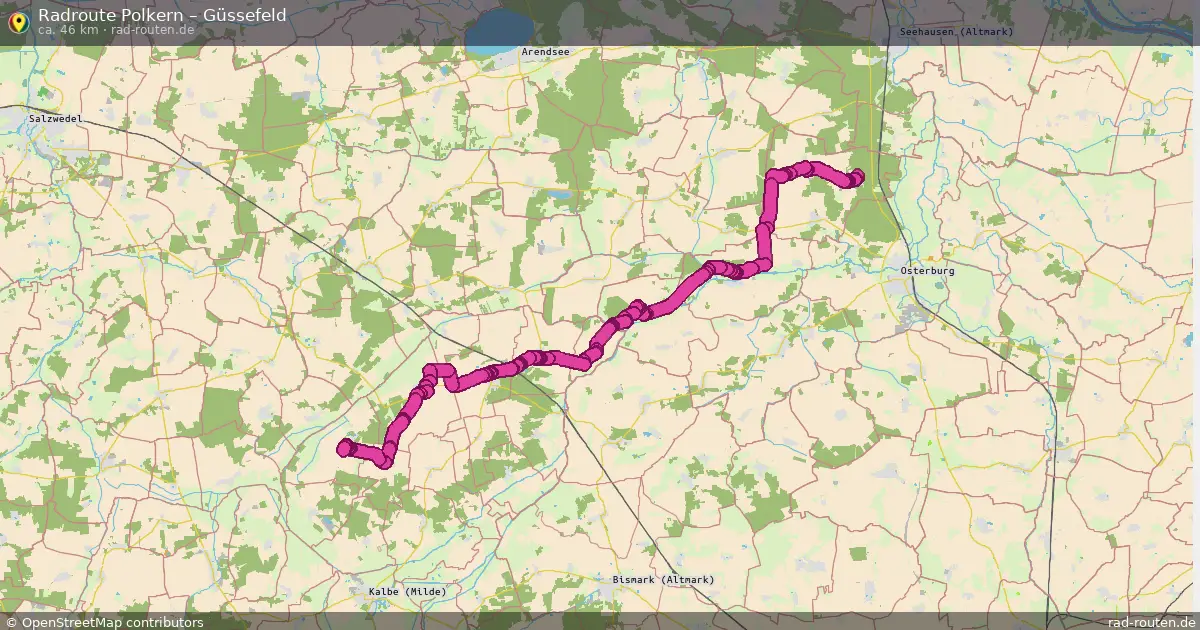Radtour Polkern – Güssefeld