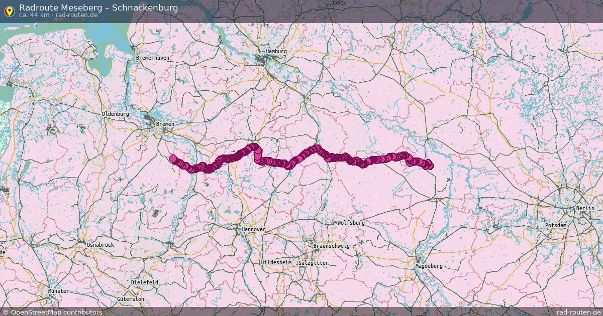 Radtour Meseberg – Schnackenburg