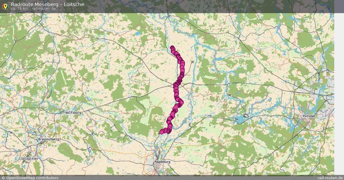 Radtour Meseberg – Loitsche