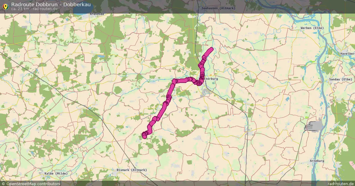 Radtour Dobbrun – Dobberkau