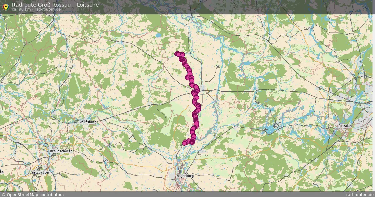 Radtour Groß Rossau – Loitsche