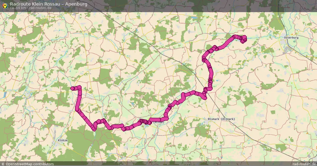 Radtour Klein Rossau – Apenburg