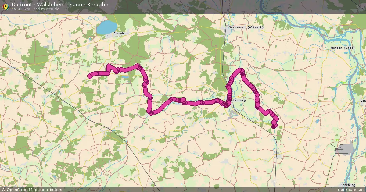 Radtour Walsleben – Sanne-Kerkuhn