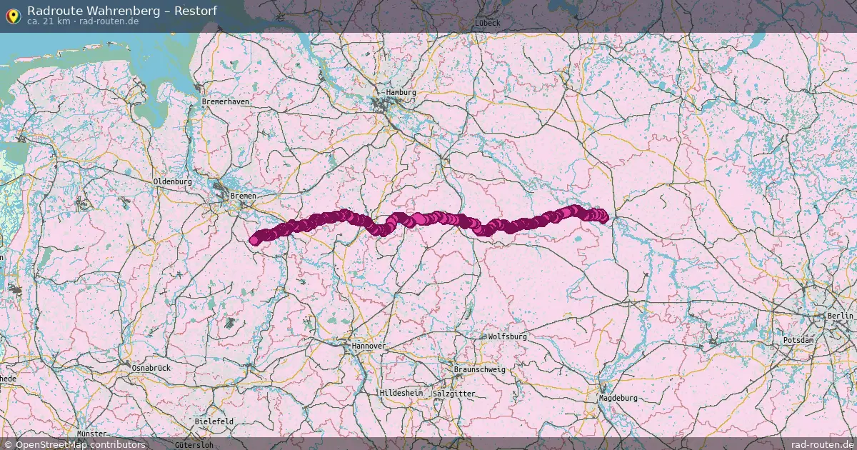 Radtour Wahrenberg – Dannenberg