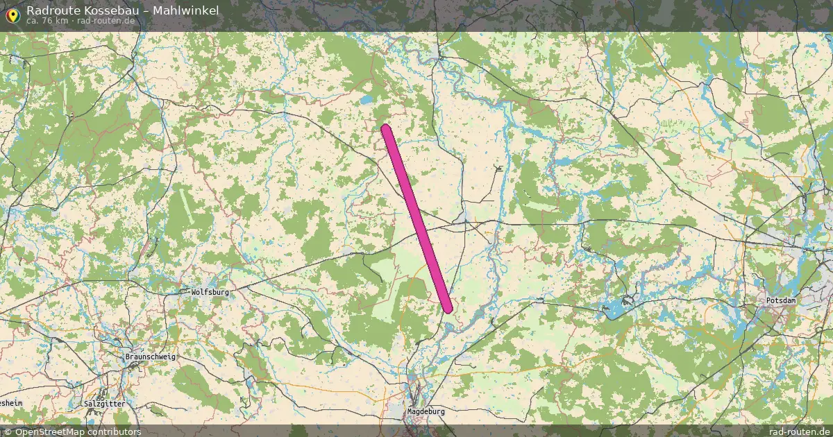 Radtour Kossebau – Mahlwinkel