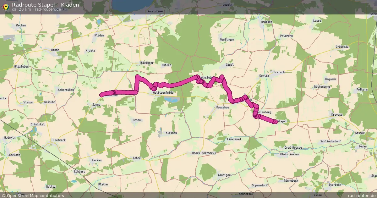 Radtour Stapel – Kläden