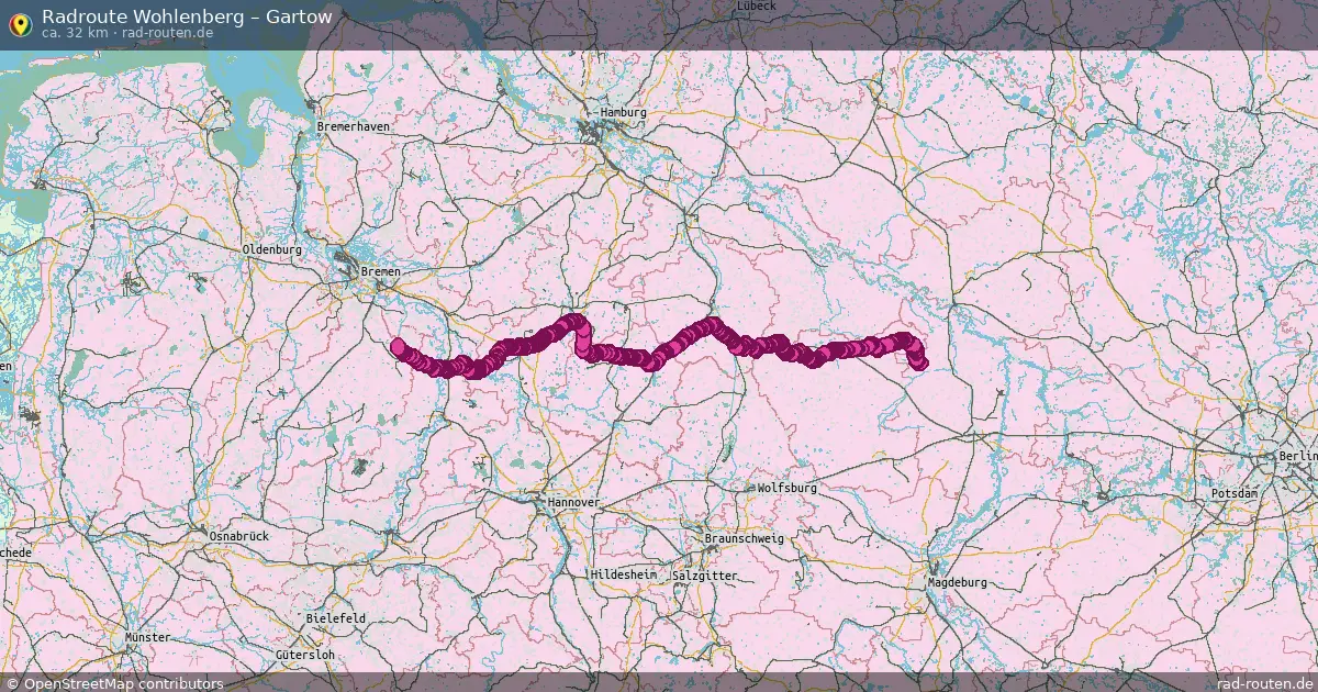 Radtour Wohlenberg – Gartow