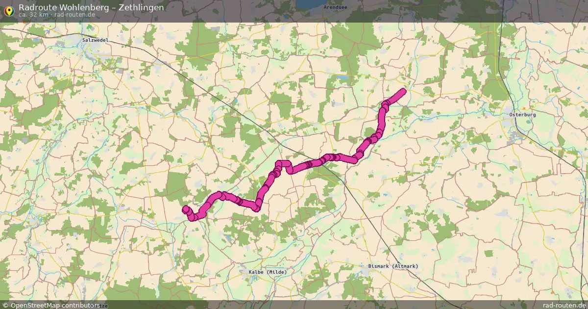 Radtour Wohlenberg – Zethlingen