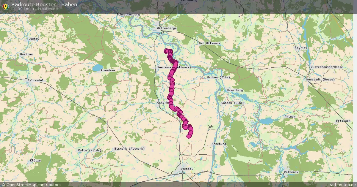 Radtour Beuster – Baben