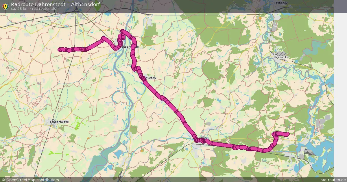 Radtour Dahrenstedt – Altbensdorf