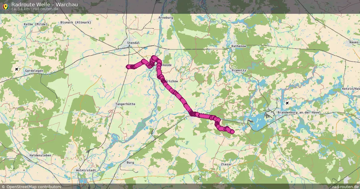 Radtour Welle – Warchau