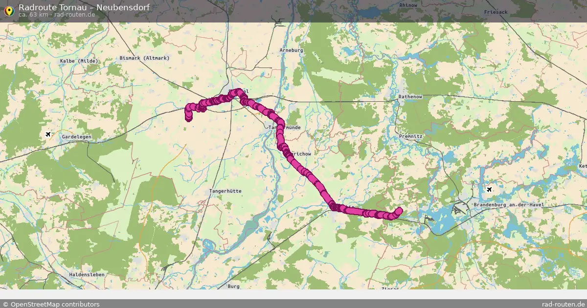 Radtour Tornau – Neubensdorf