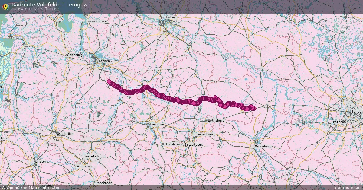 Radtour Volgfelde – Prezelle