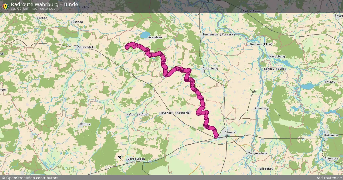 Radtour Wahrburg – Binde
