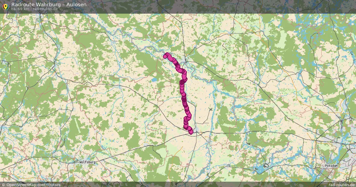 Radtour Wahrburg – Aulosen