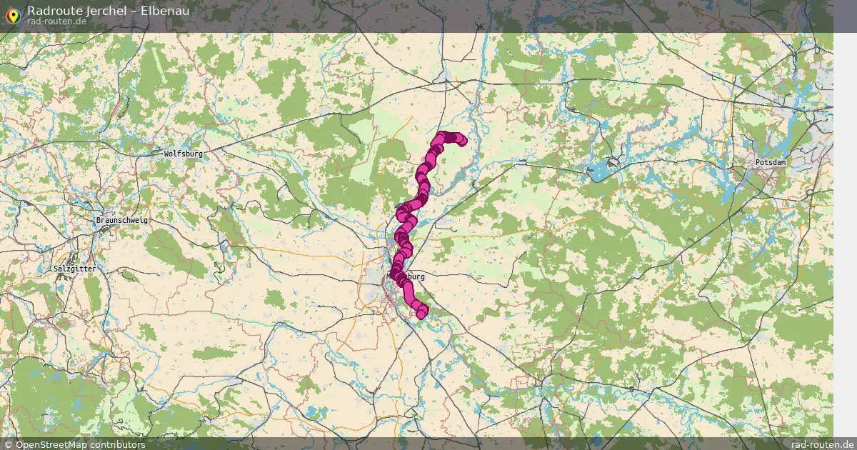Radtour Jerchel – Elbenau