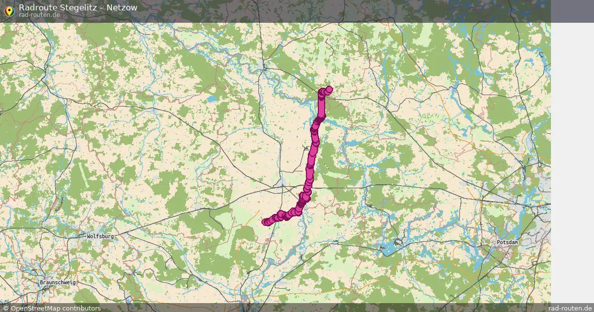 Radtour Stegelitz – Netzow