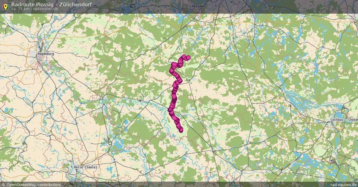 Radtour Plossig – Zülichendorf