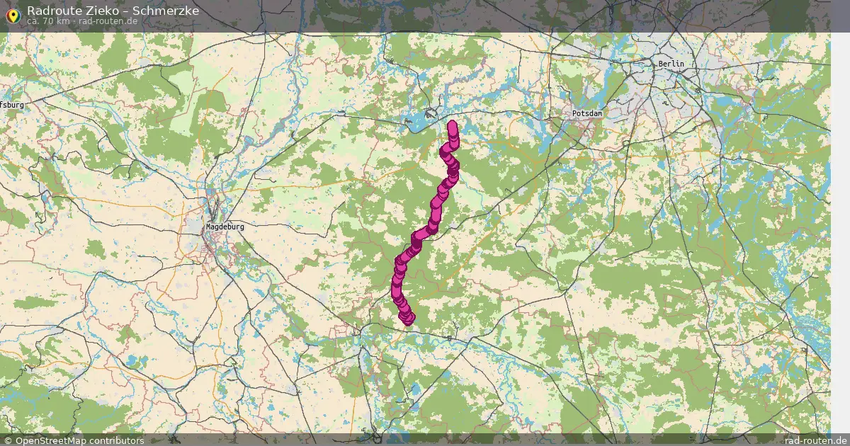 Radtour Zieko – Schmerzke