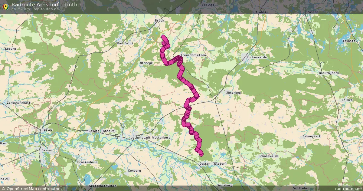 Radtour Arnsdorf – Linthe