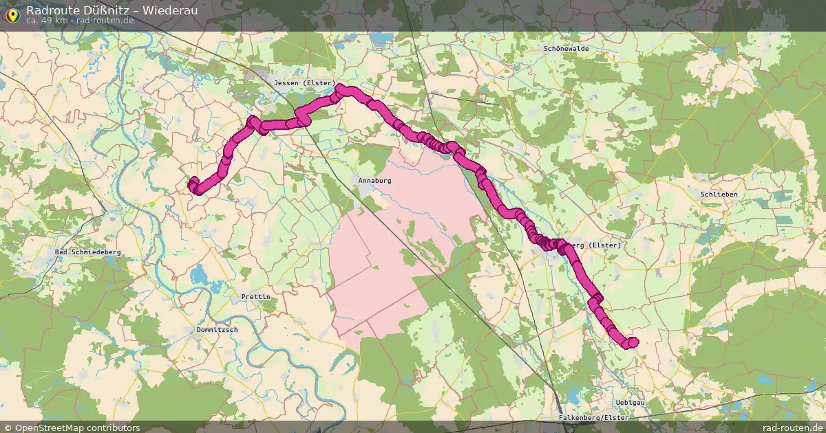 Radtour Düßnitz – Wiederau