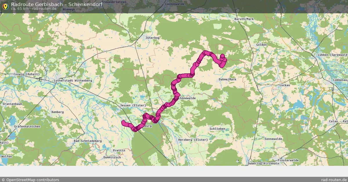 Radtour Gerbisbach – Schenkendorf