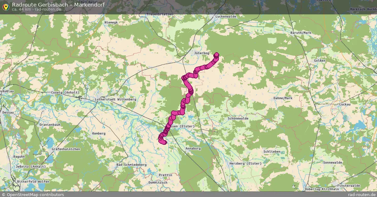 Radtour Gerbisbach – Markendorf
