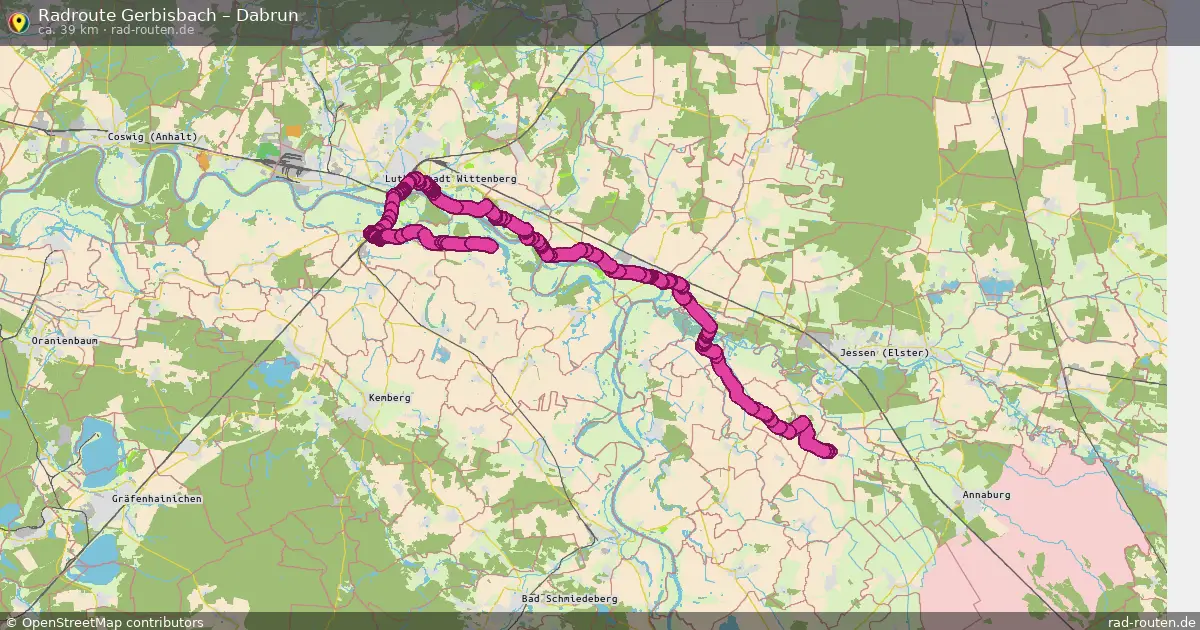 Radtour Gerbisbach – Dabrun