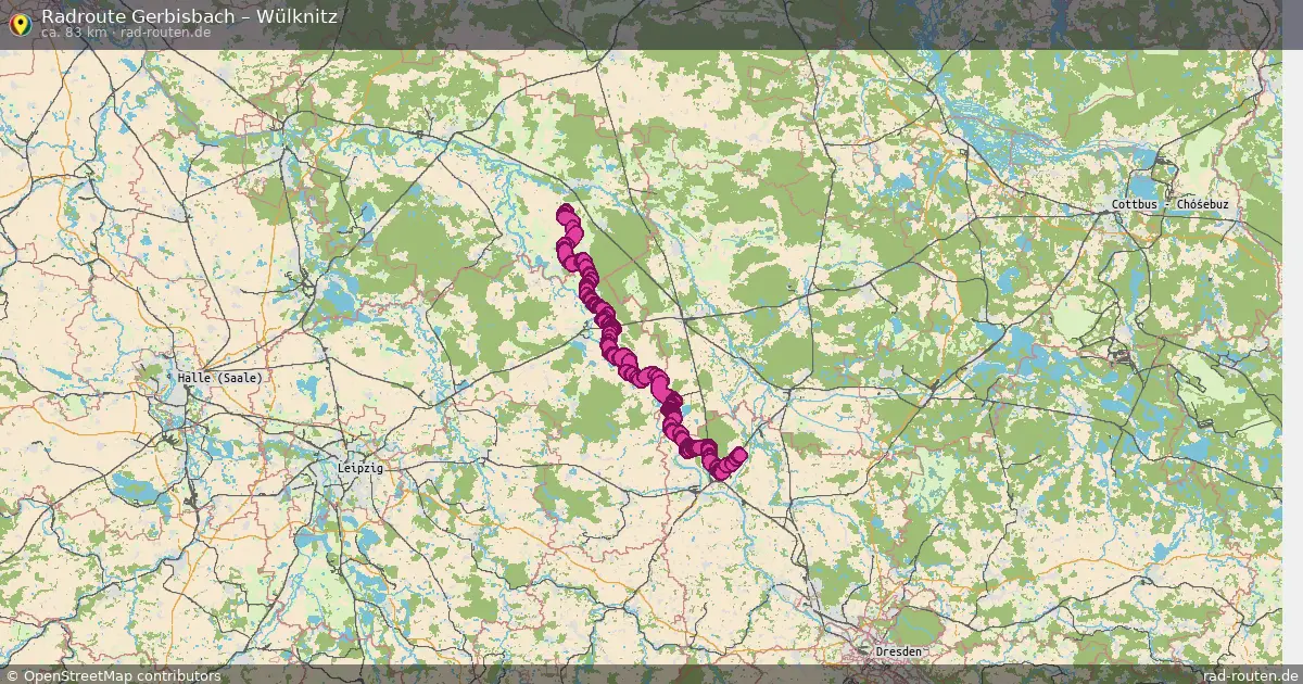 Radtour Gerbisbach – Wülknitz