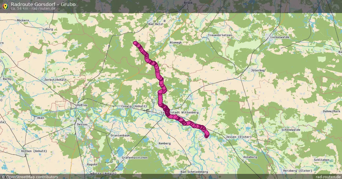 Radtour Gorsdorf – Grubo