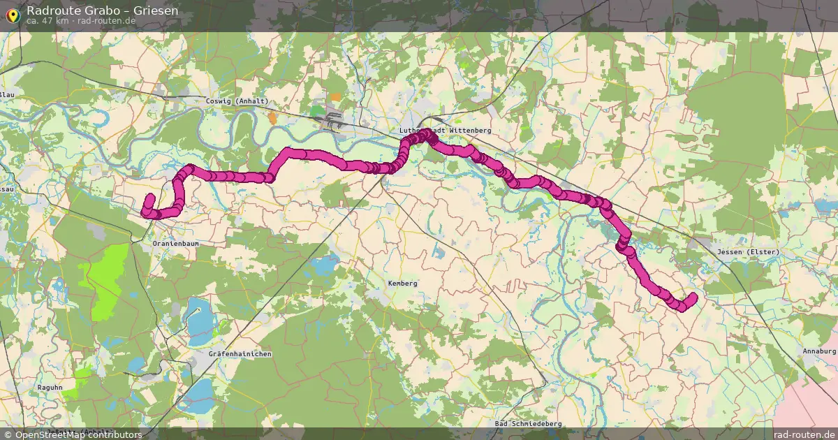 Radtour Grabo – Griesen
