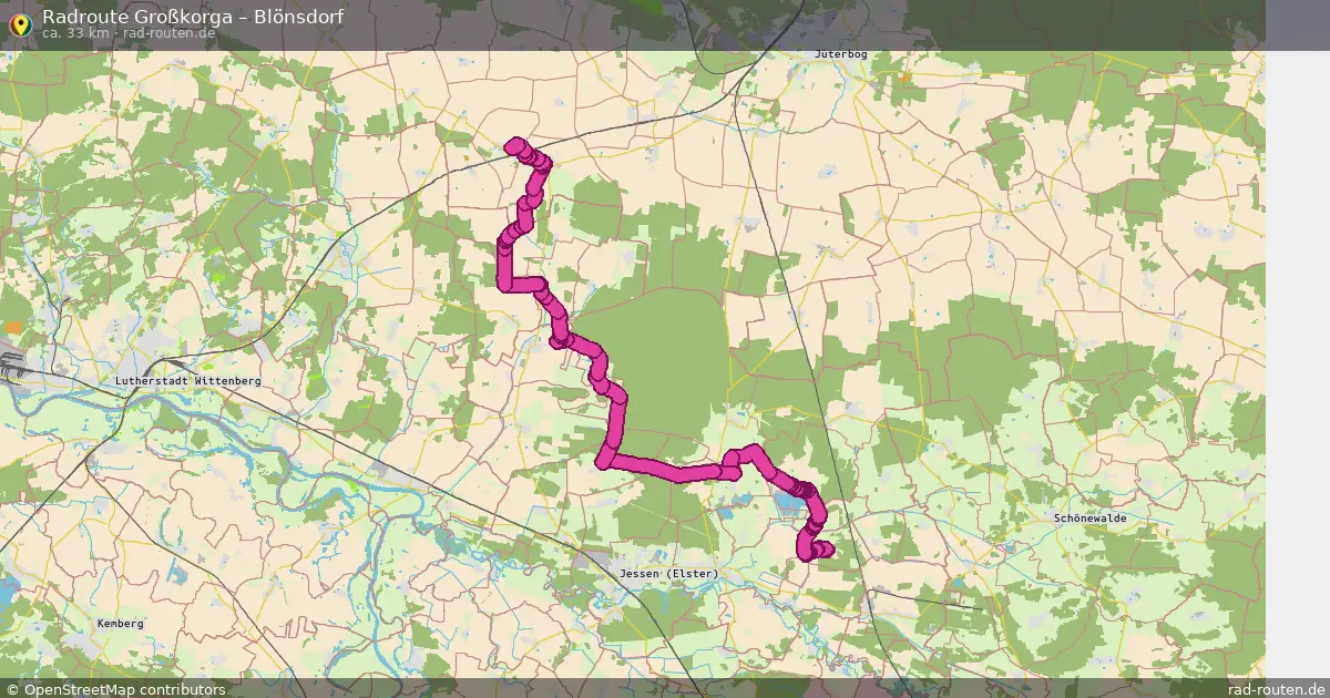 Radtour Großkorga – Blönsdorf