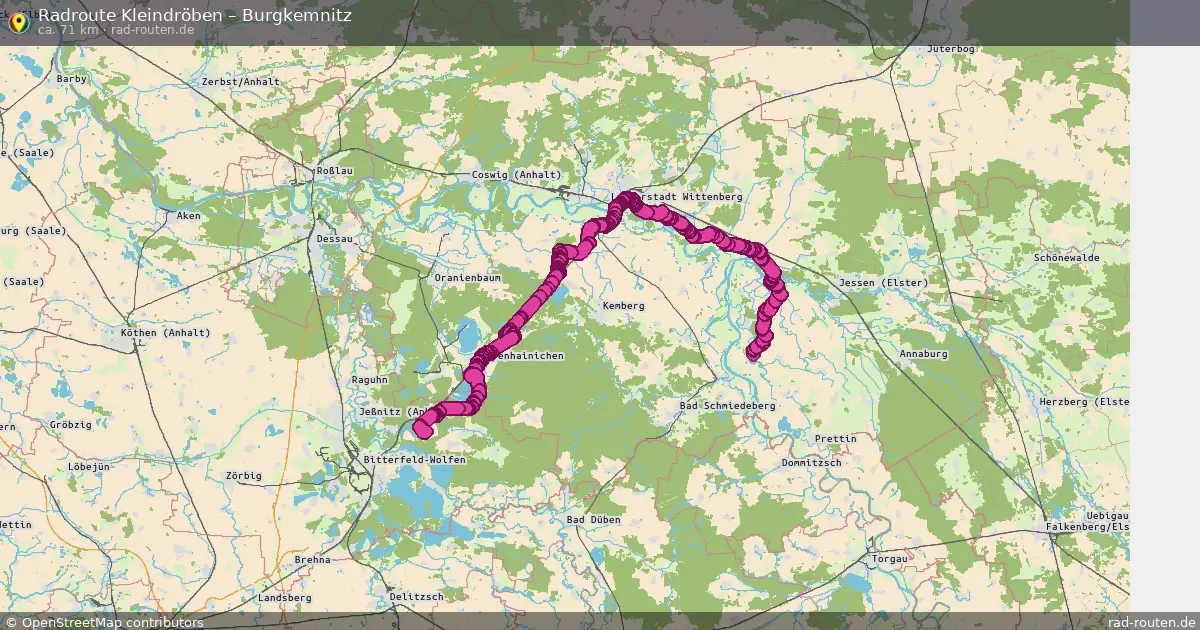 Radtour Kleindröben – Burgkemnitz