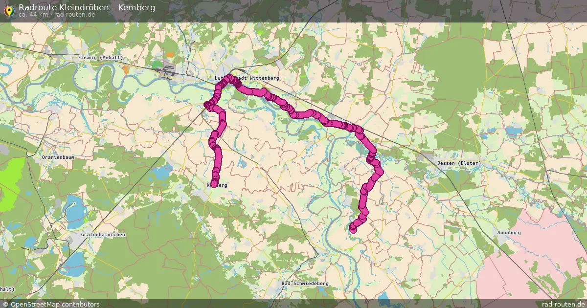 Radtour Kleindröben – Kemberg