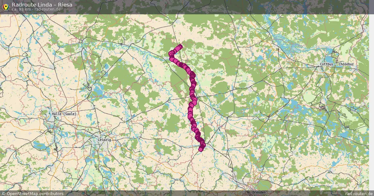 Radtour Linda – Riesa