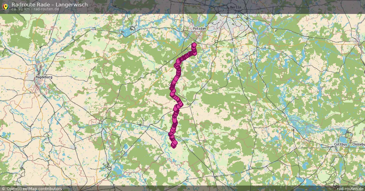 Radtour Rade – Langerwisch