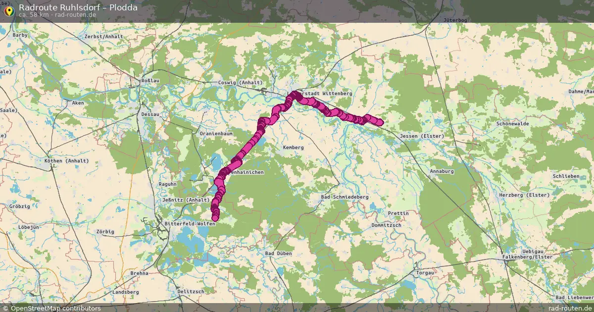Radtour Ruhlsdorf – Plodda