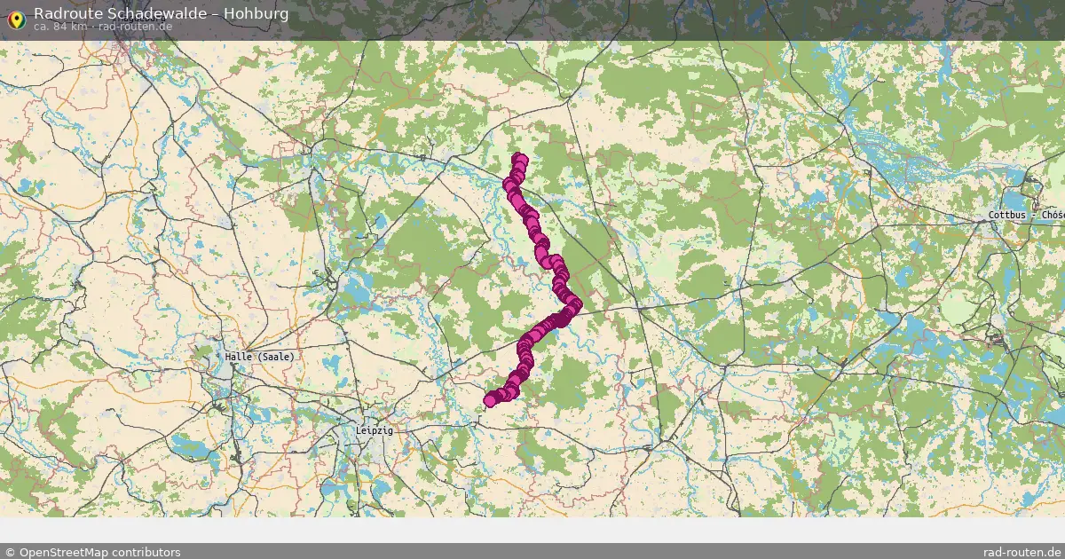 Radtour Schadewalde – Hohburg