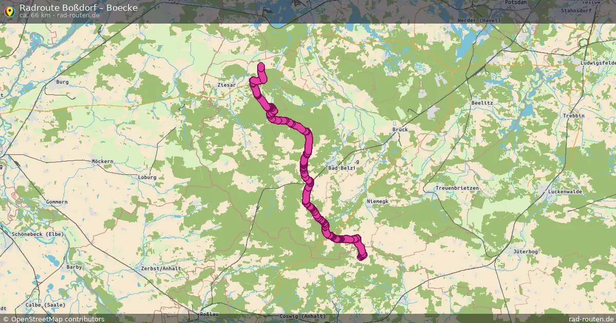 Radtour Boßdorf – Boecke