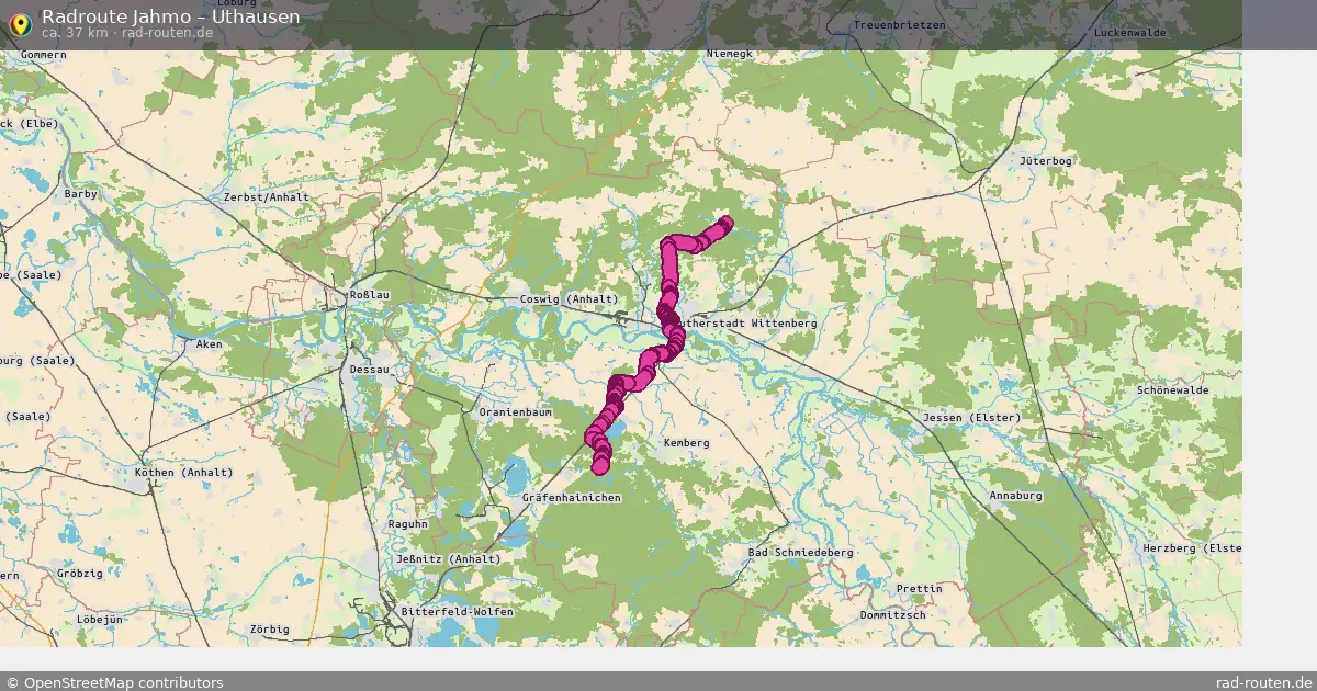 Radtour Jahmo – Uthausen