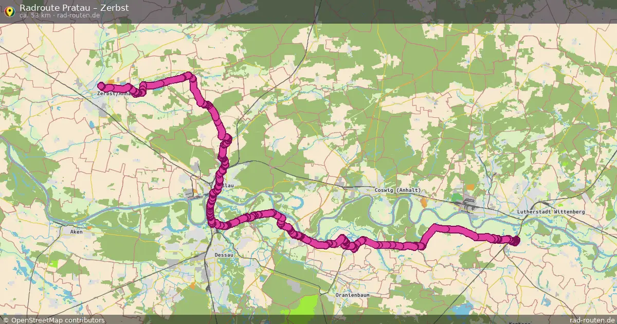 Radtour Pratau – Zerbst